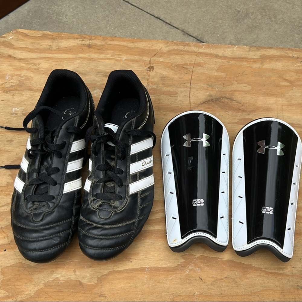 Adidas Black and White Sneakers with Iconic Stripes